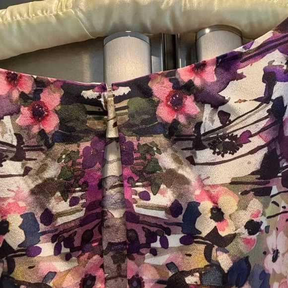 Silk chiffon Mini dress - Picture 5 of 5